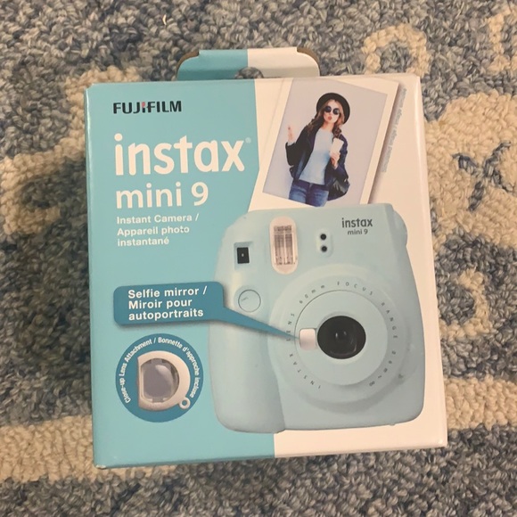 FujiFilm Instax Mini camera Ice Blue Brand new with accessories
